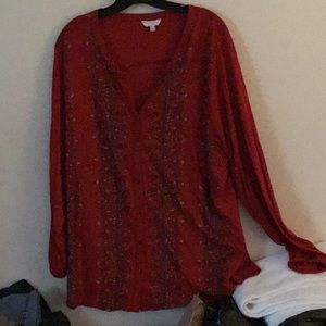 Lucky Brand long sleeve top.